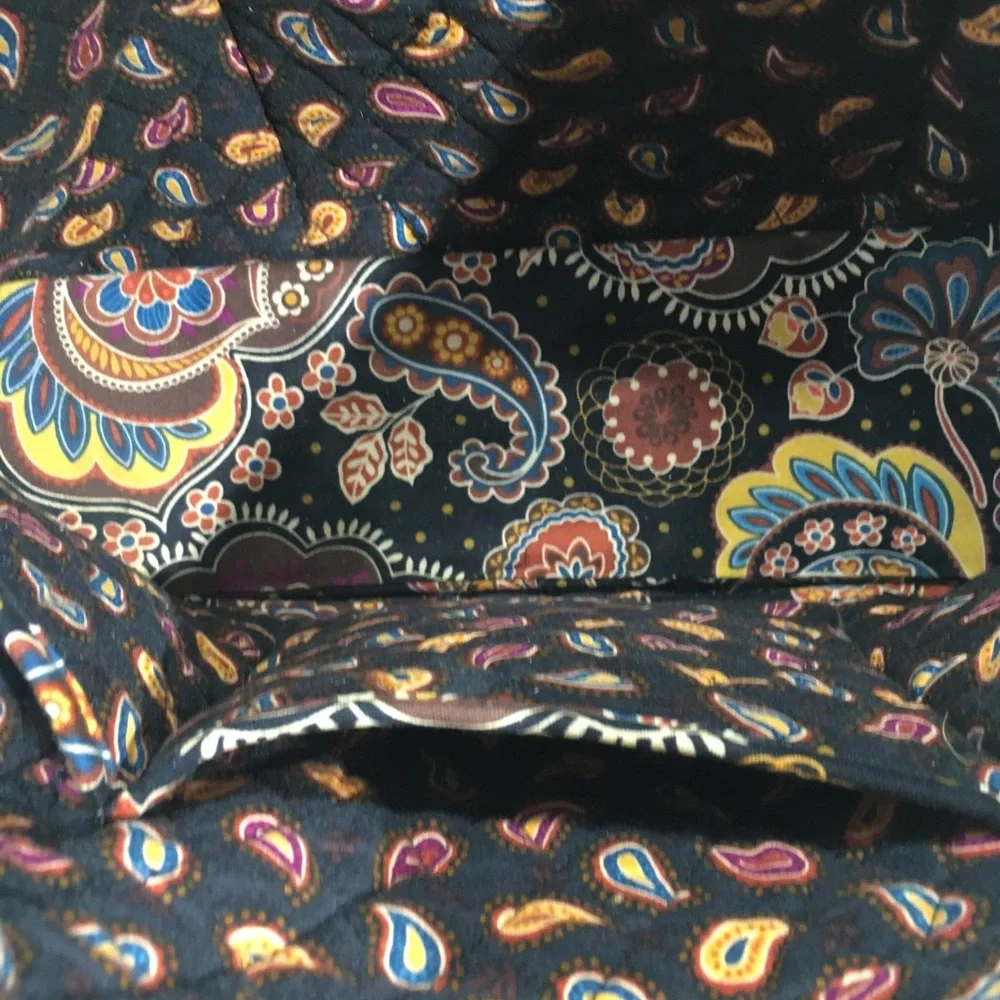 Vera Bradley Tote Maddie Kensington Brown - Picture 9 of 16